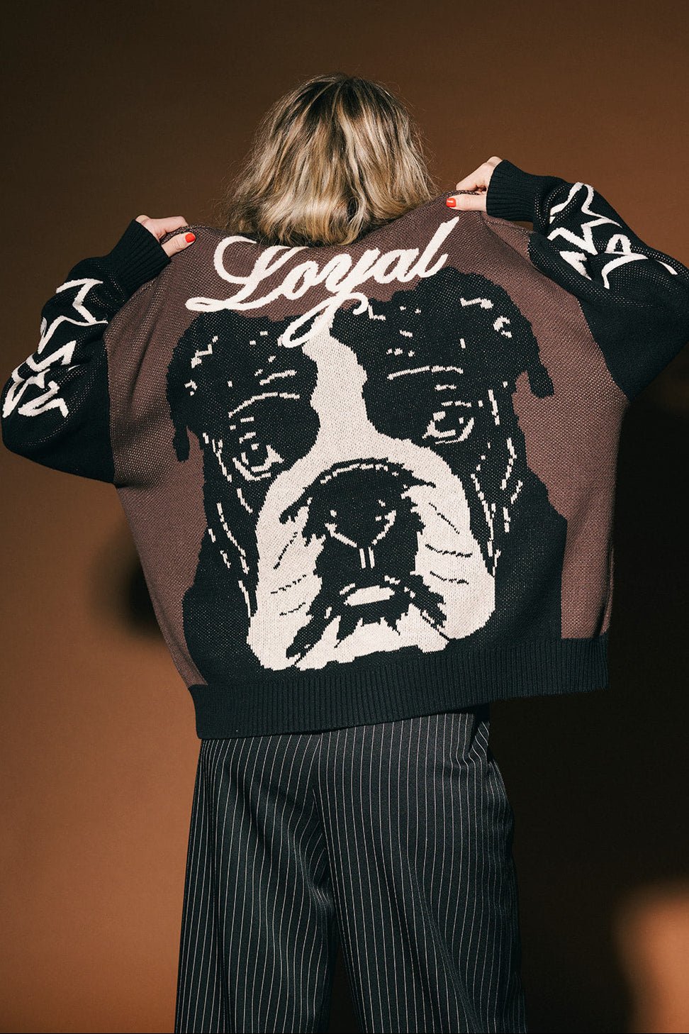 Ride or Die Knit Bomber Jacket - Dressed in Lala