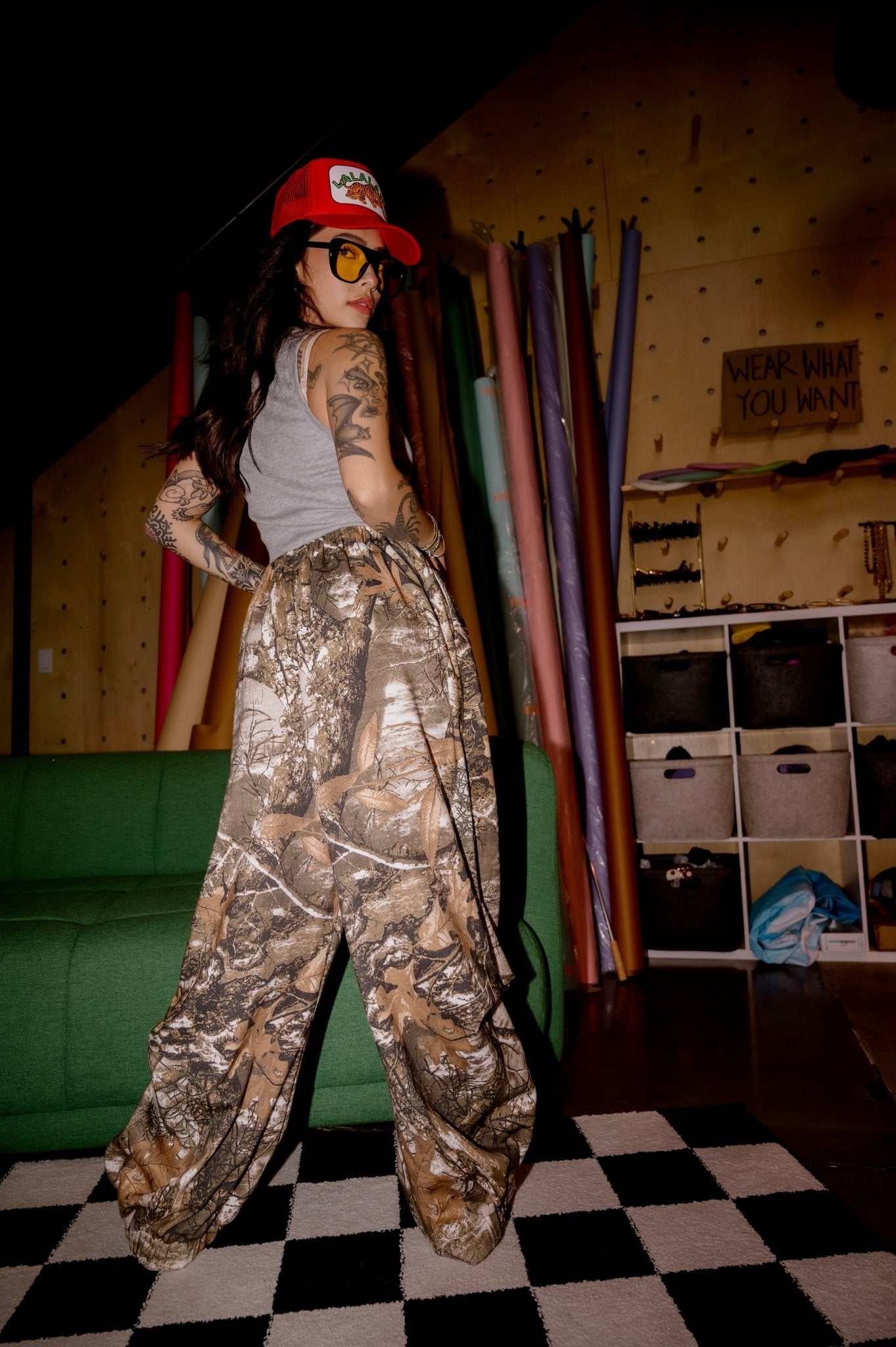 Rocky Harem Pants in Real Tree Camo - Dressed in Lala