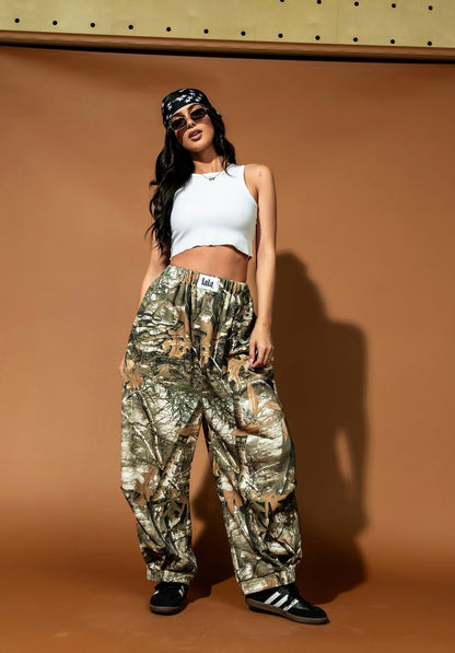 Rocky Harem Pants in Real Tree Camo - Dressed in Lala