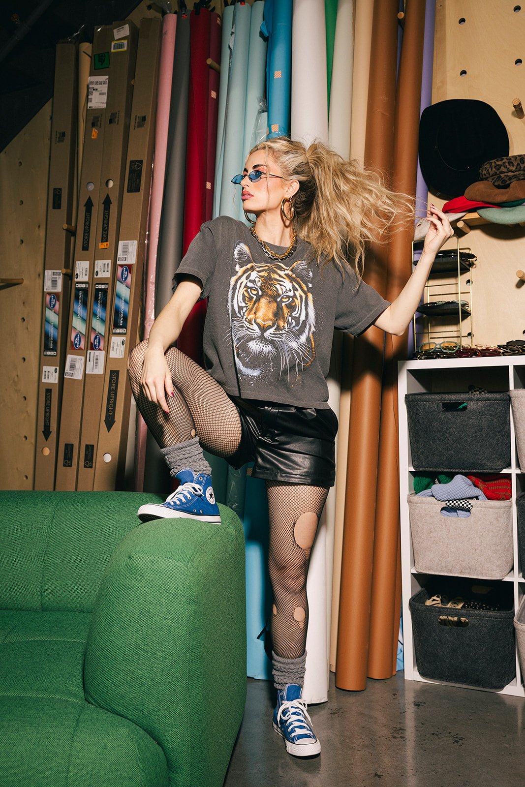 She's Feral Boxy Tee - Dressed in Lala