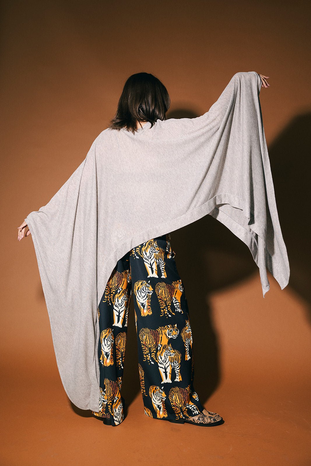 Silver Springs Top in Heather Grey - Dressed in Lala