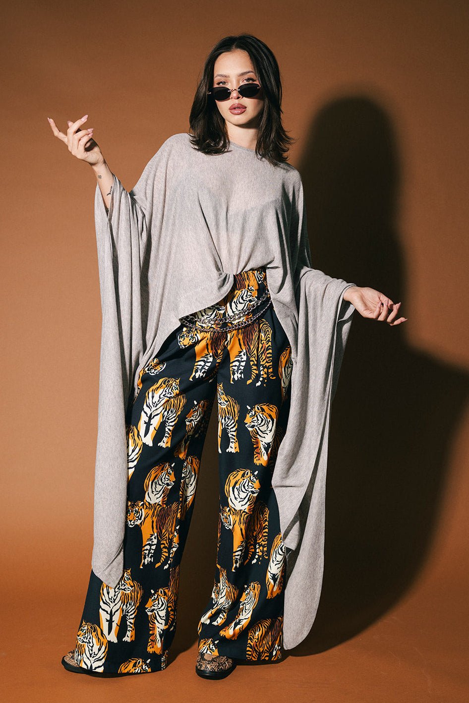 Silver Springs Top in Heather Grey - Dressed in Lala
