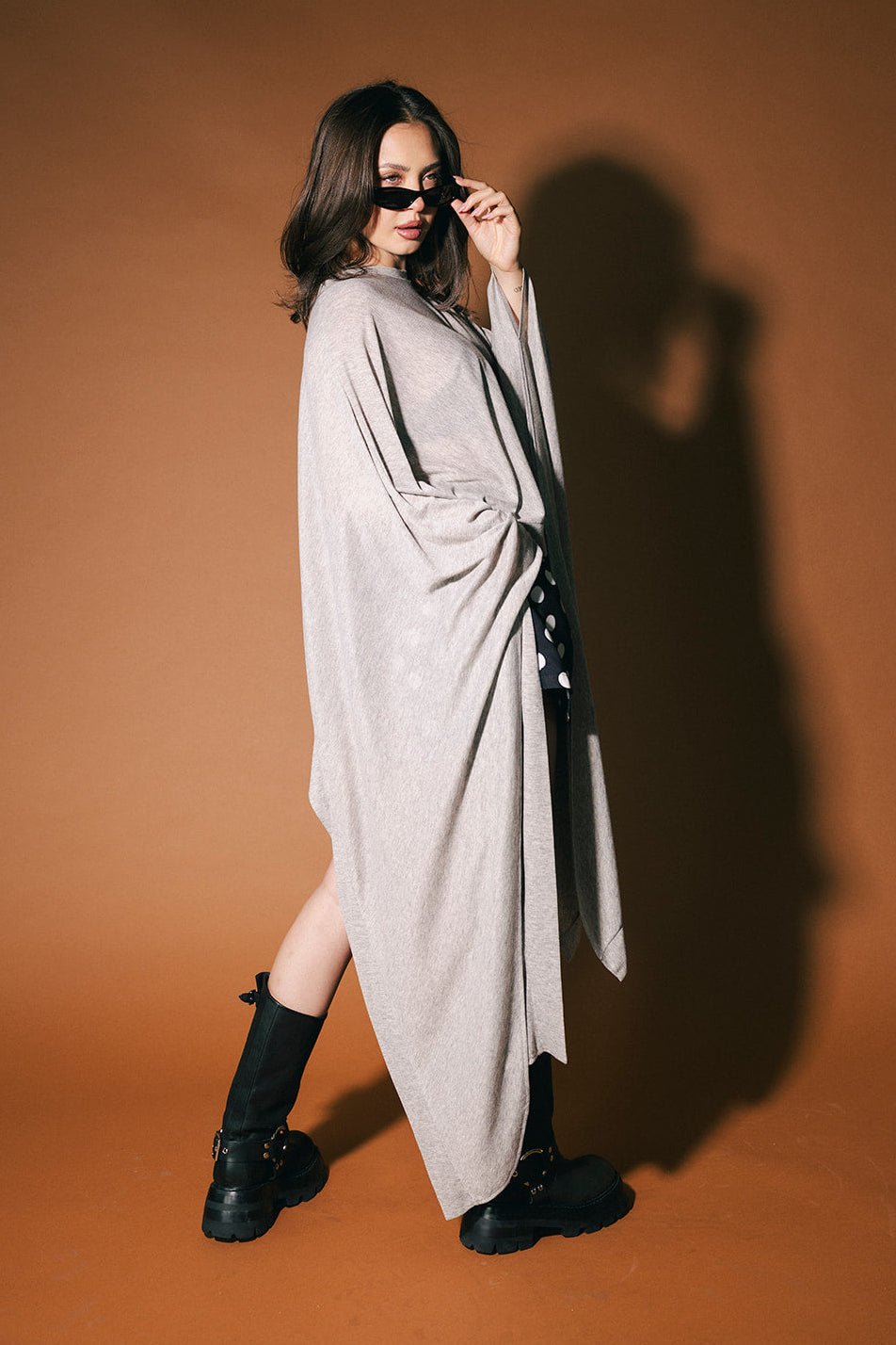 Silver Springs Top in Heather Grey - Dressed in Lala