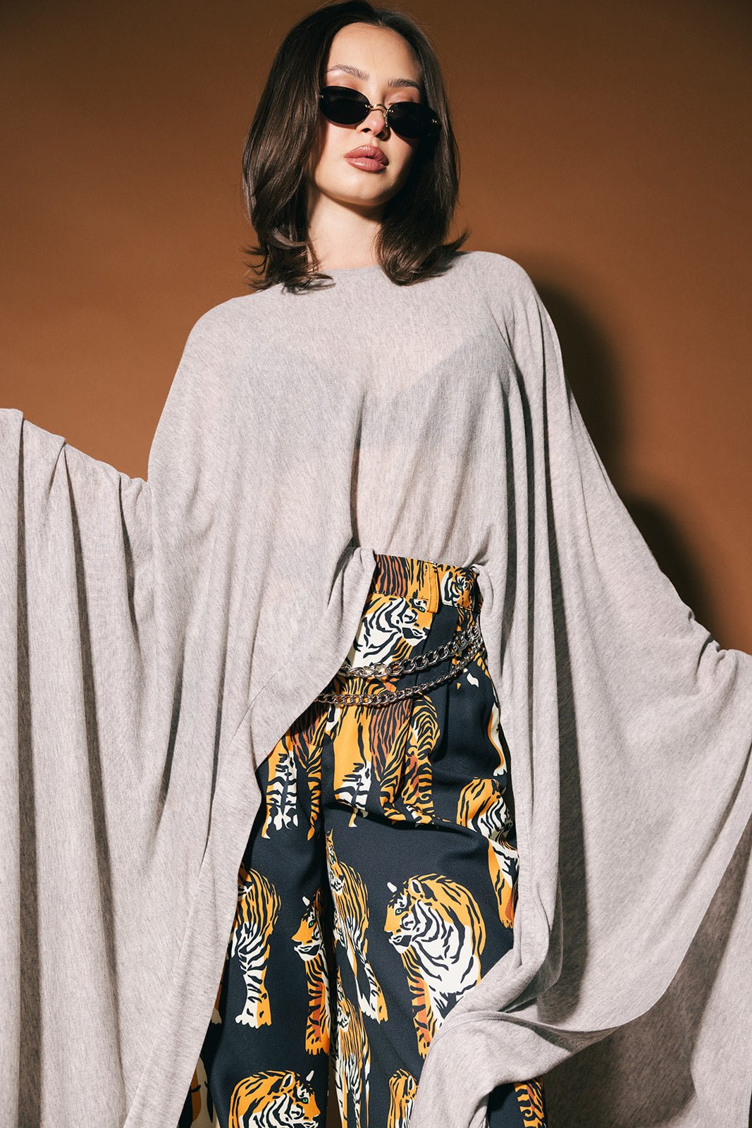 Silver Springs Top in Heather Grey - Dressed in Lala