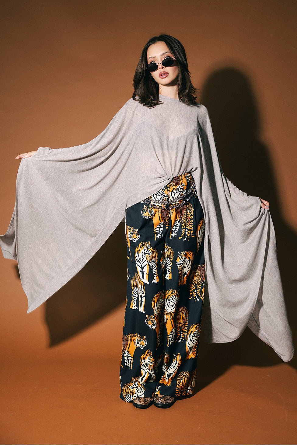 Silver Springs Top in Heather Grey - Dressed in Lala