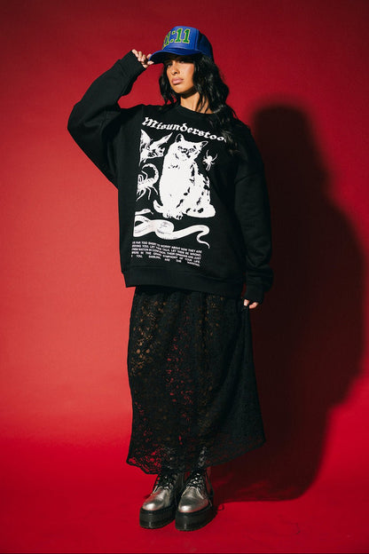 Simply Misunderstood Oversized Pullover - Dressed in Lala