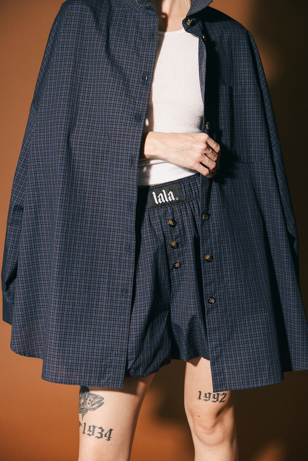Soul Searching Ultra Oversized Button Up in Dark Whimsy - Dressed in Lala