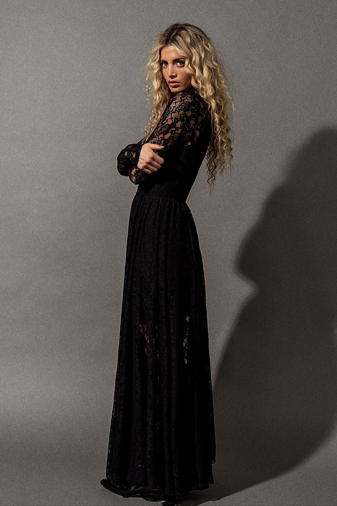 Spellbound Lace Maxi Dress - Dressed in Lala
