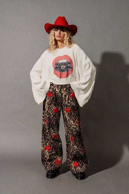 Star Girl Rising Denim Trousers - Dressed in Lala