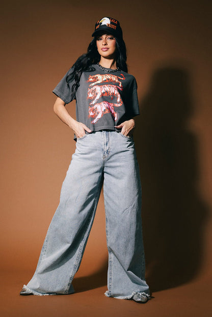 Sticks and Stones Boxy Tee - Dressed in Lala