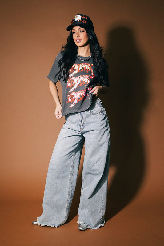 Sticks and Stones Boxy Tee - Dressed in Lala