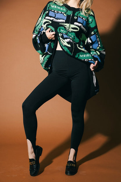 Supersonic Stirrup Yoga Legging Pant - Dressed in Lala
