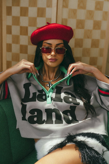 Team Lalaland Cropped Polo - Dressed in Lala