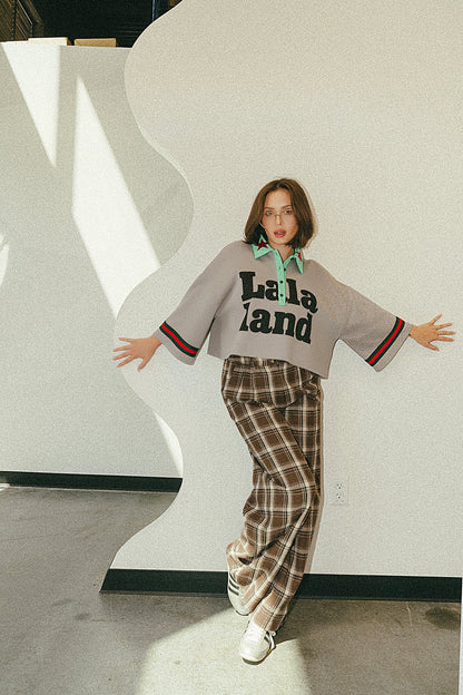 Team Lalaland Cropped Polo - Dressed in Lala