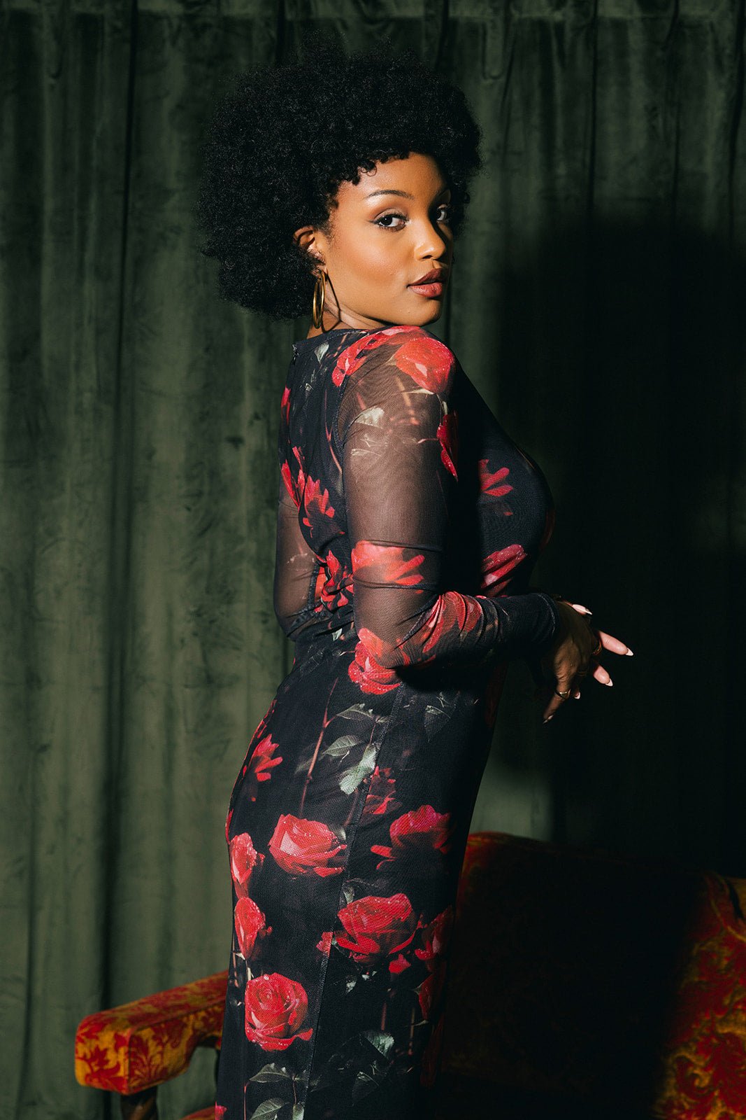 Tell Me You Love Me Mesh Dress - Dressed in Lala