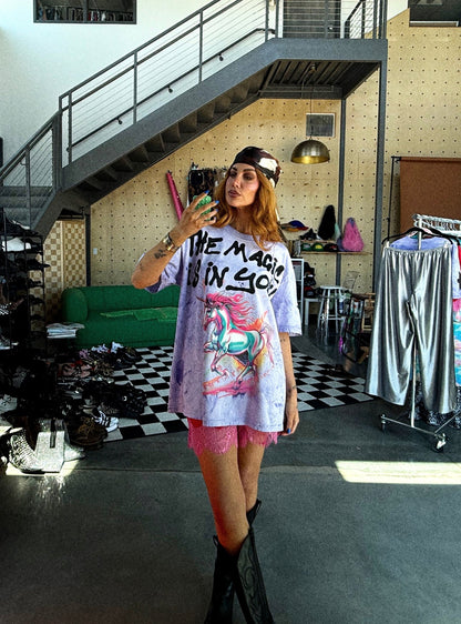 The Magic Is In You Oversized Tie Dye Tee - Dressed in Lala