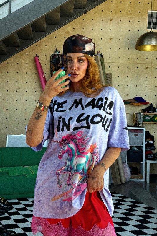 The Magic Is In You Oversized Tie Dye Tee - Dressed in Lala