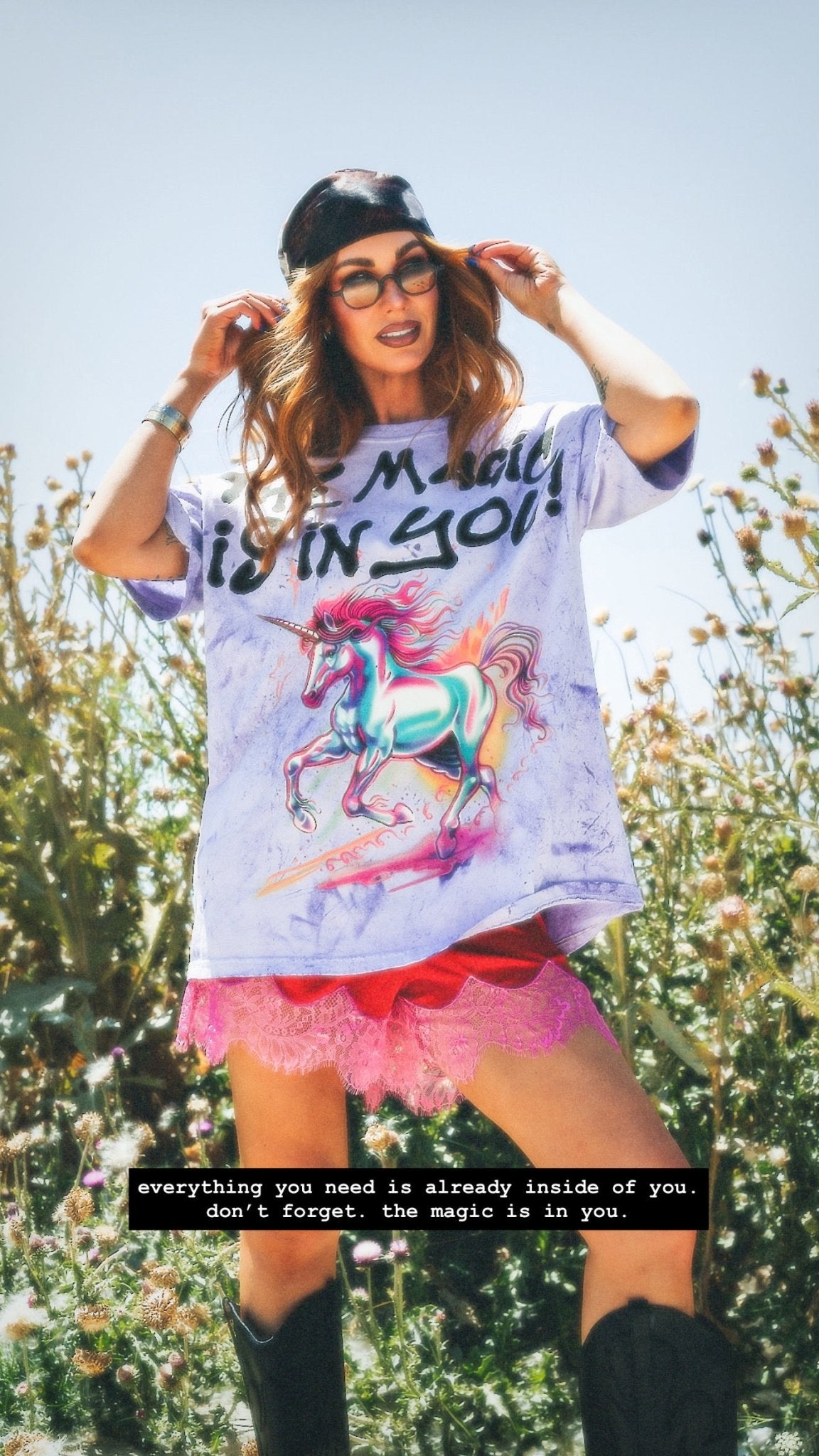 The Magic Is In You Oversized Tie Dye Tee - Dressed in Lala