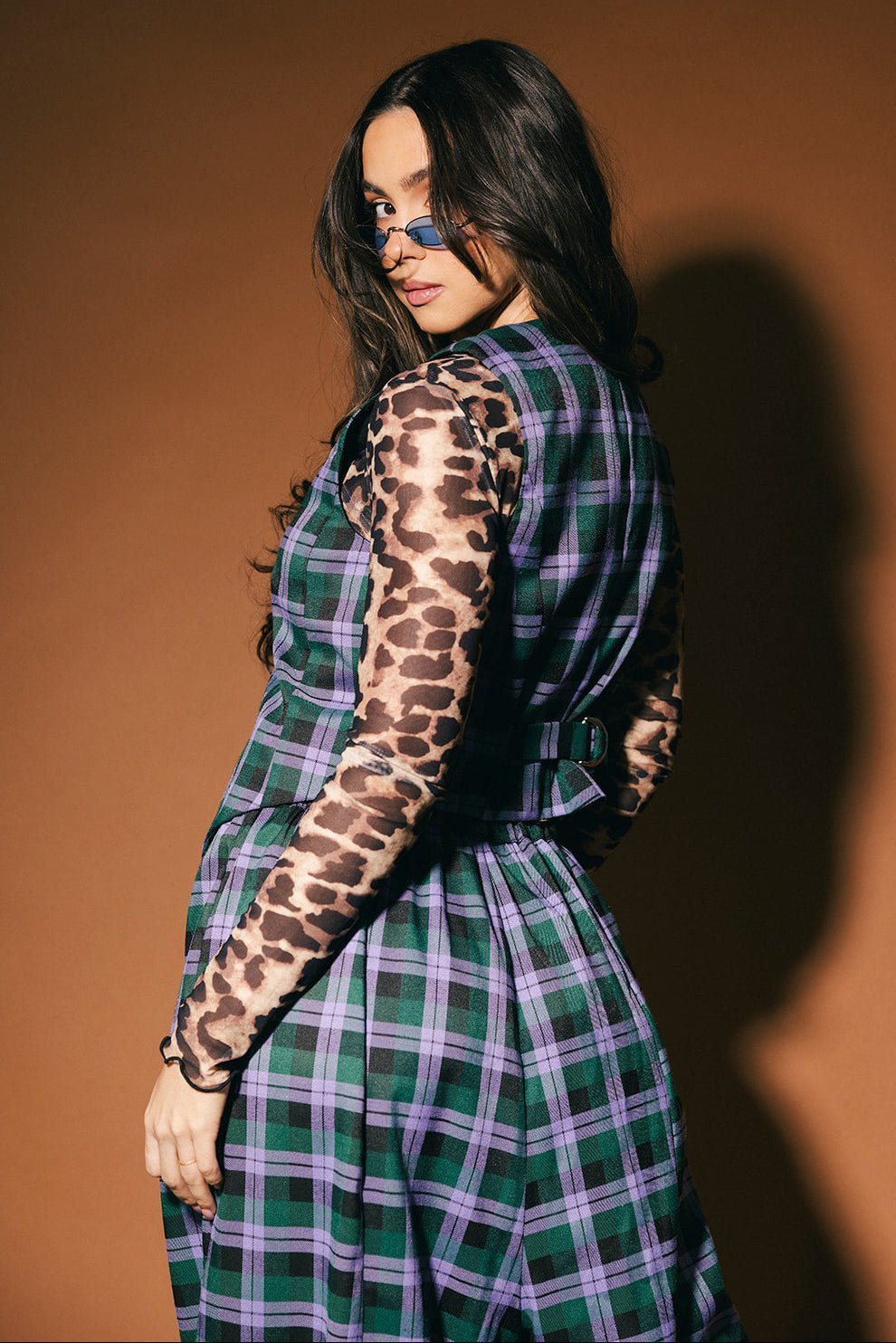 The Meet Cute Plaid Waistcoat Vest - Dressed in Lala