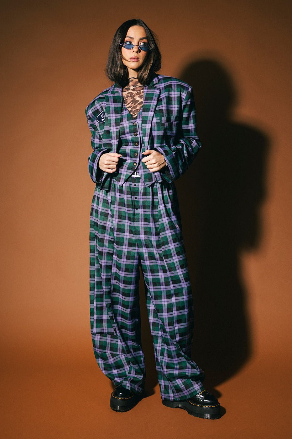 The Meet Cute Plaid Waistcoat Vest - Dressed in Lala