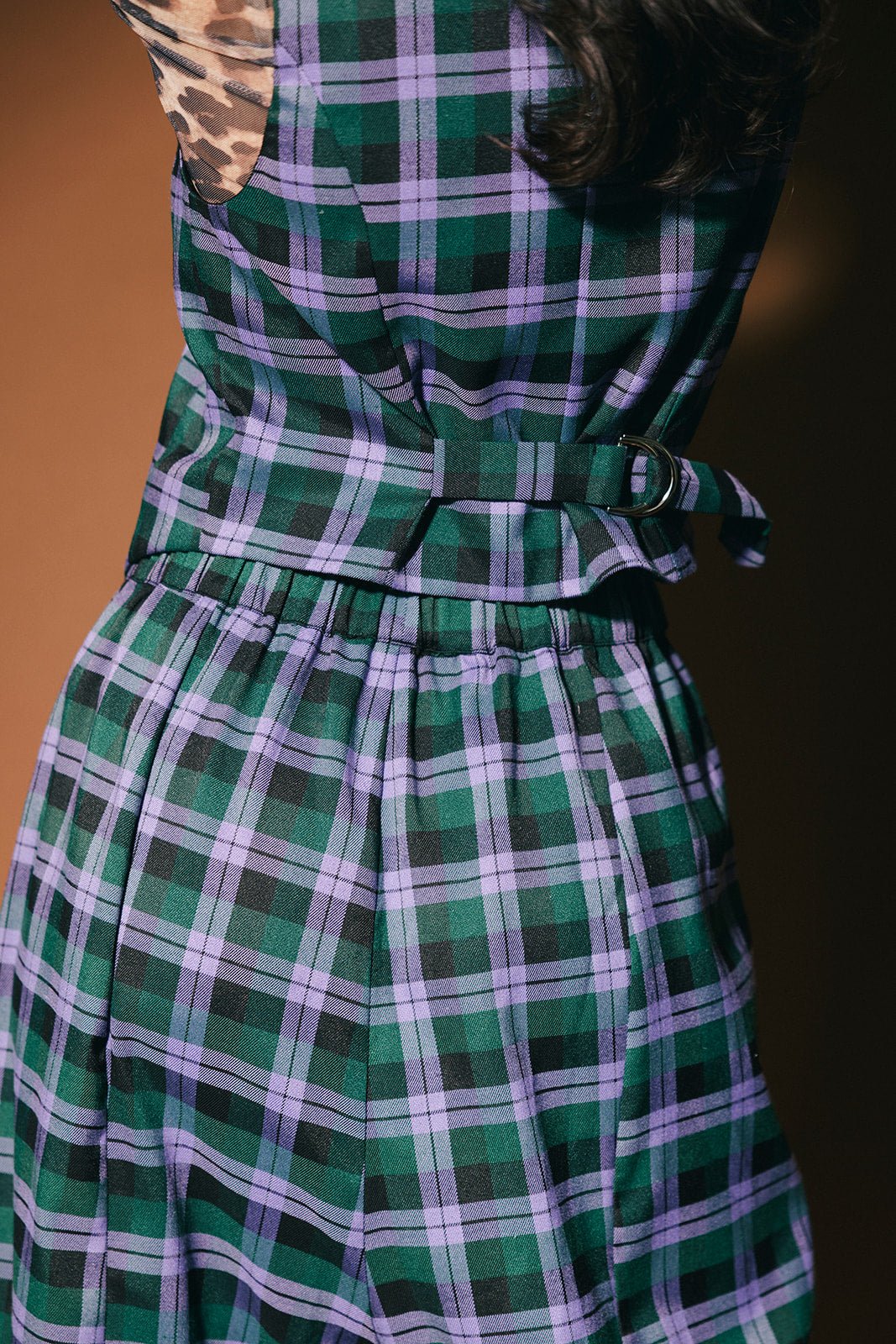 The Meet Cute Plaid Waistcoat Vest - Dressed in Lala