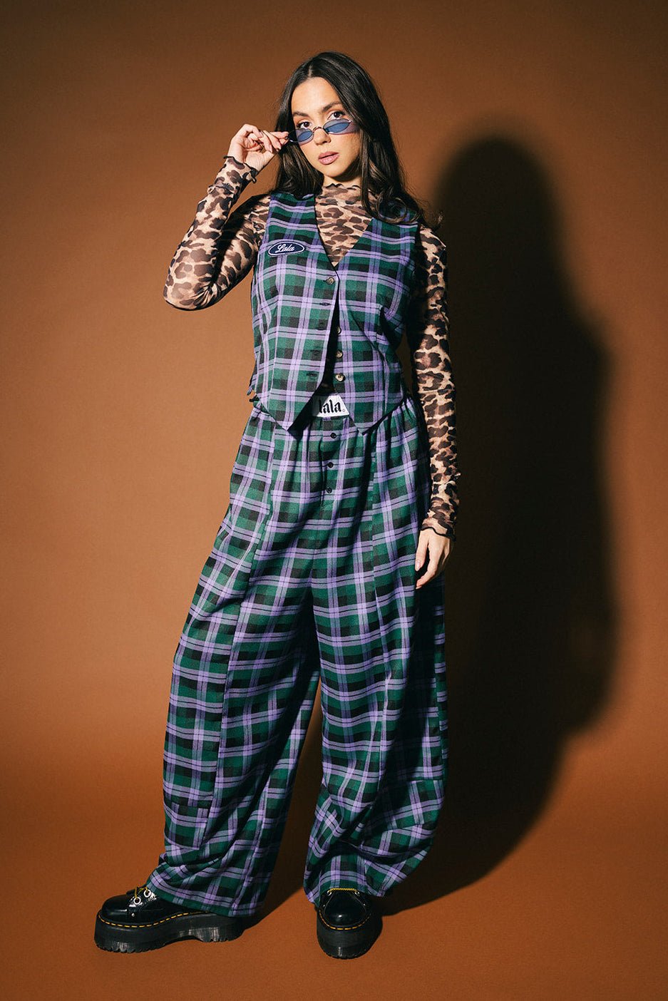 The Meet Cute Plaid Waistcoat Vest - Dressed in Lala