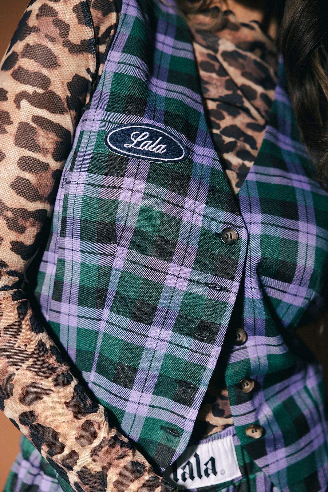 The Meet Cute Plaid Waistcoat Vest - Dressed in Lala