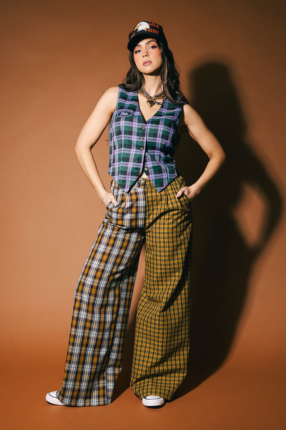 The Meet Cute Plaid Waistcoat Vest - Dressed in Lala