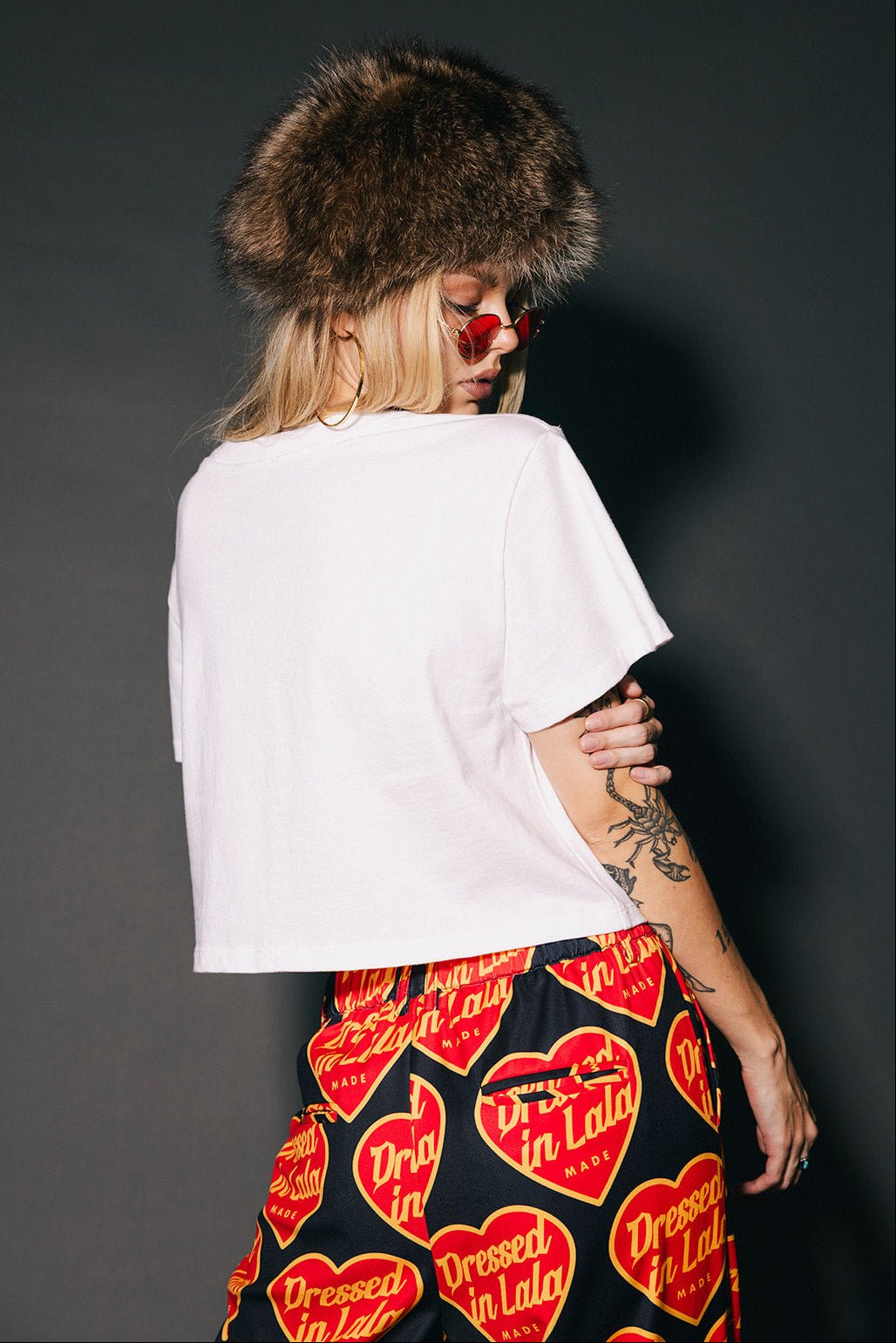 The One & Only Boxy Tee in White - Dressed in Lala