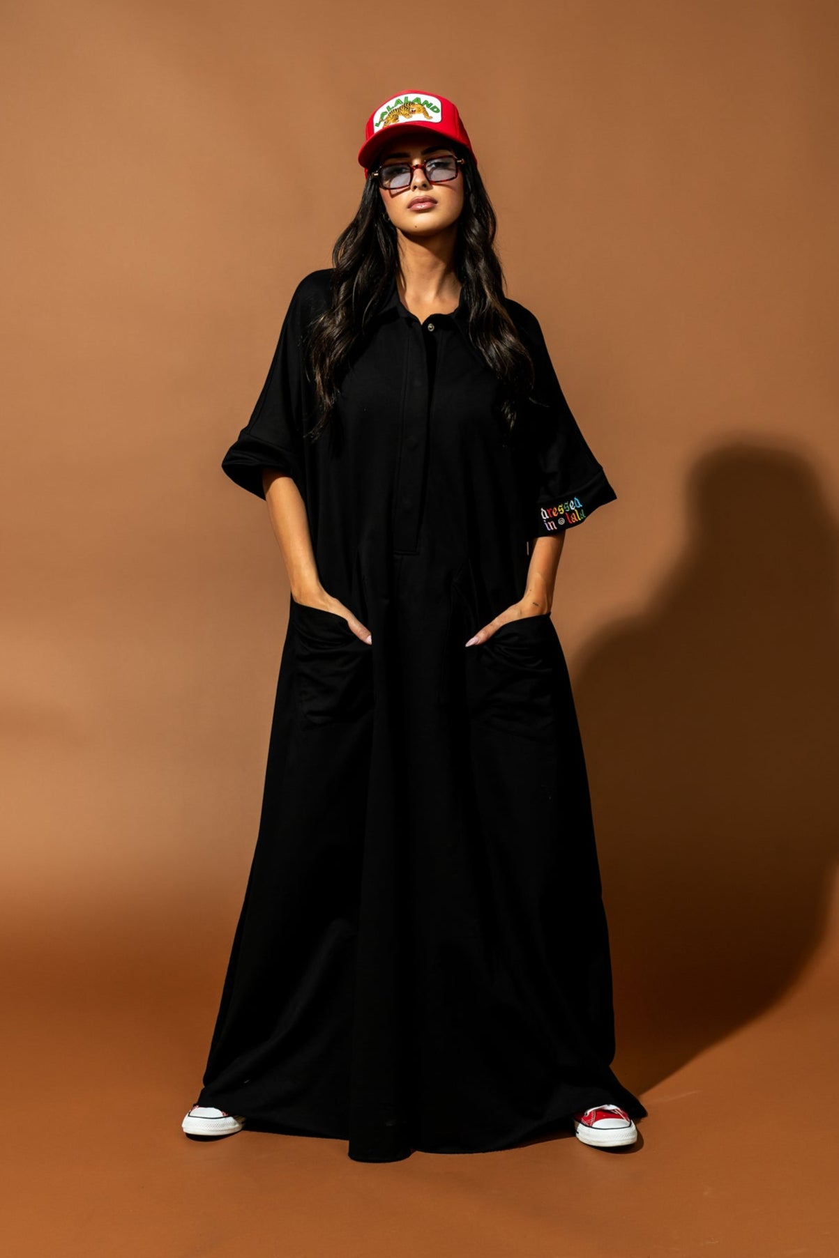 The Real Deal Oversized Wide Leg Jumpsuit - Dressed in Lala