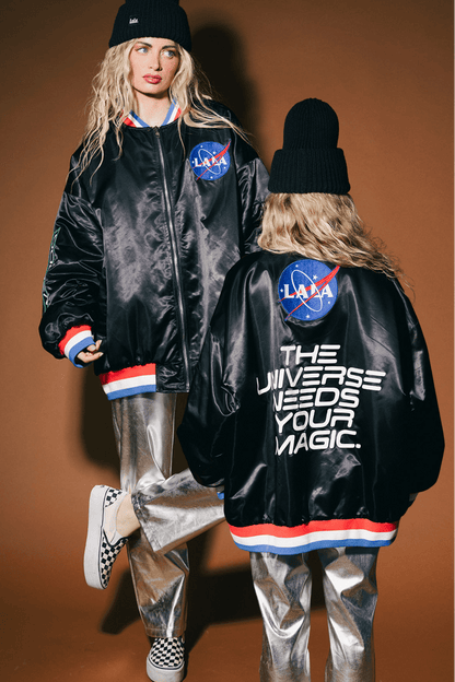 The Universe Needs Your Magic Oversized Bomber - Dressed in Lala
