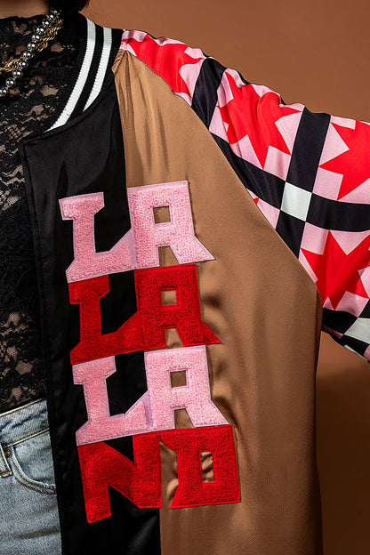 The Work of Art is You Reversible Kimono Bomber - Dressed in Lala