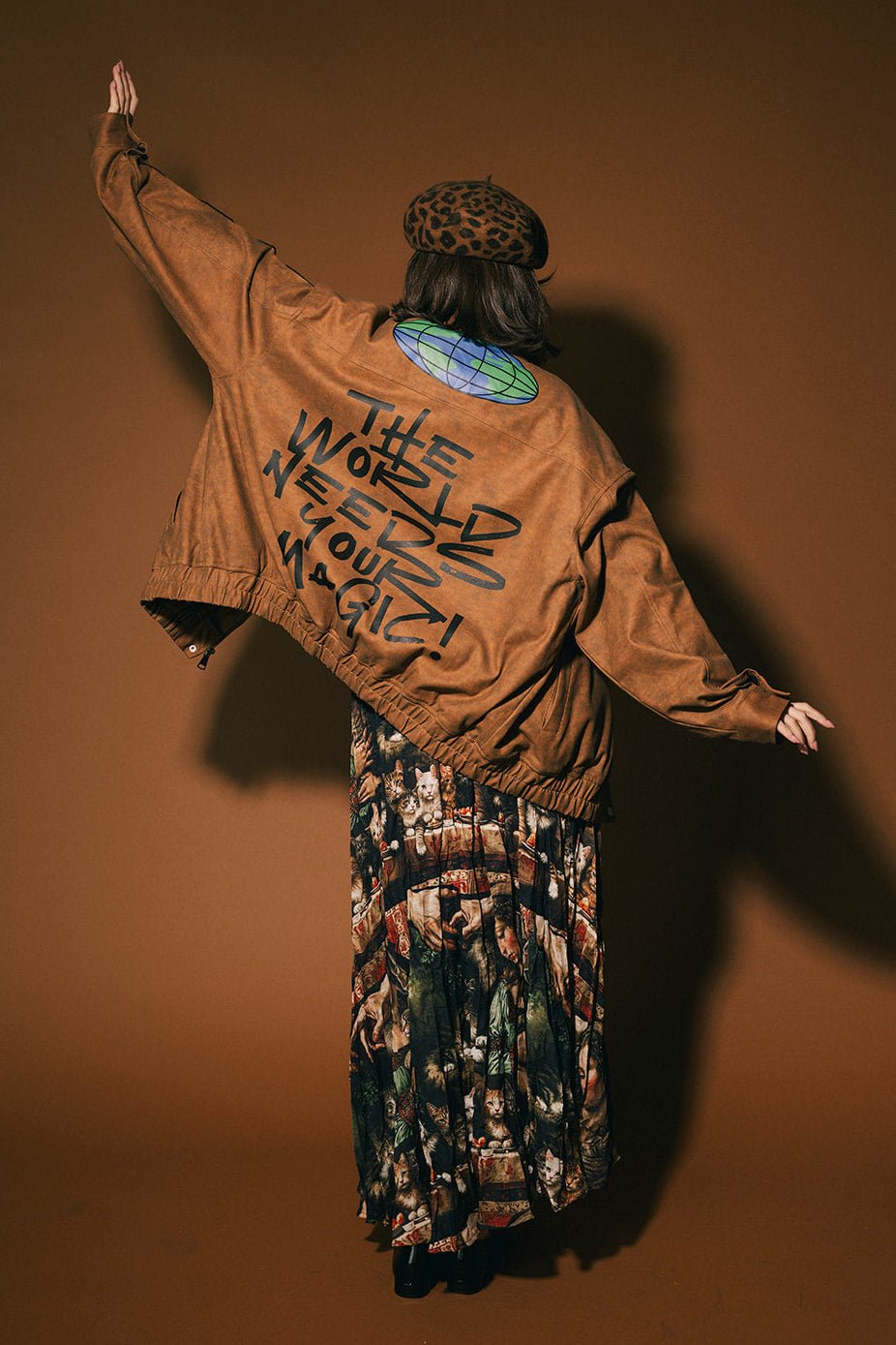 The World Needs Your Magic Bomber Jacket - Dressed in Lala