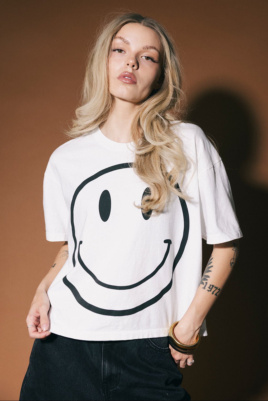 The World Needs Your Magic Crop Tee in White - Dressed in Lala