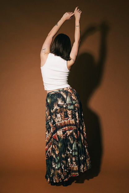 The World Needs Your Magic Graffiti Tank in White - Dressed in Lala