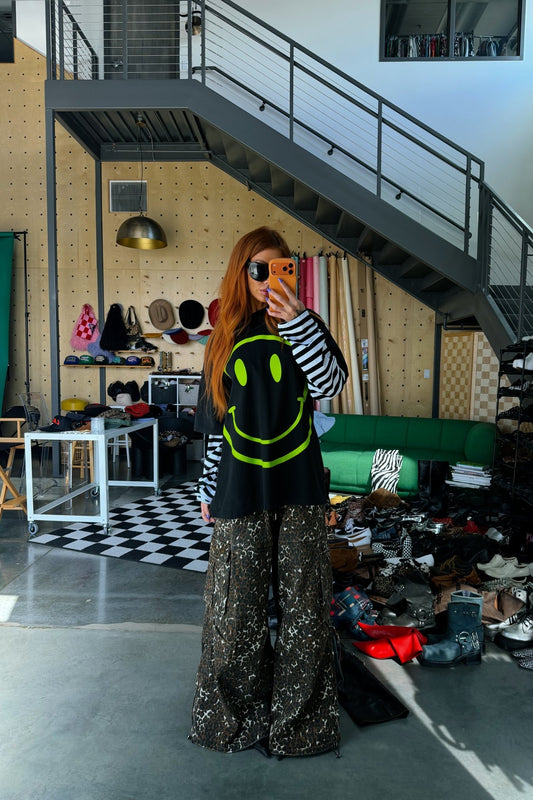 The World Needs Your Magic Layered Tee in Neon + Stripes - Dressed in Lala