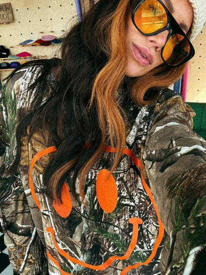 The World Needs Your Magic Oversized Long Sleeve Tee in Camo - Dressed in Lala