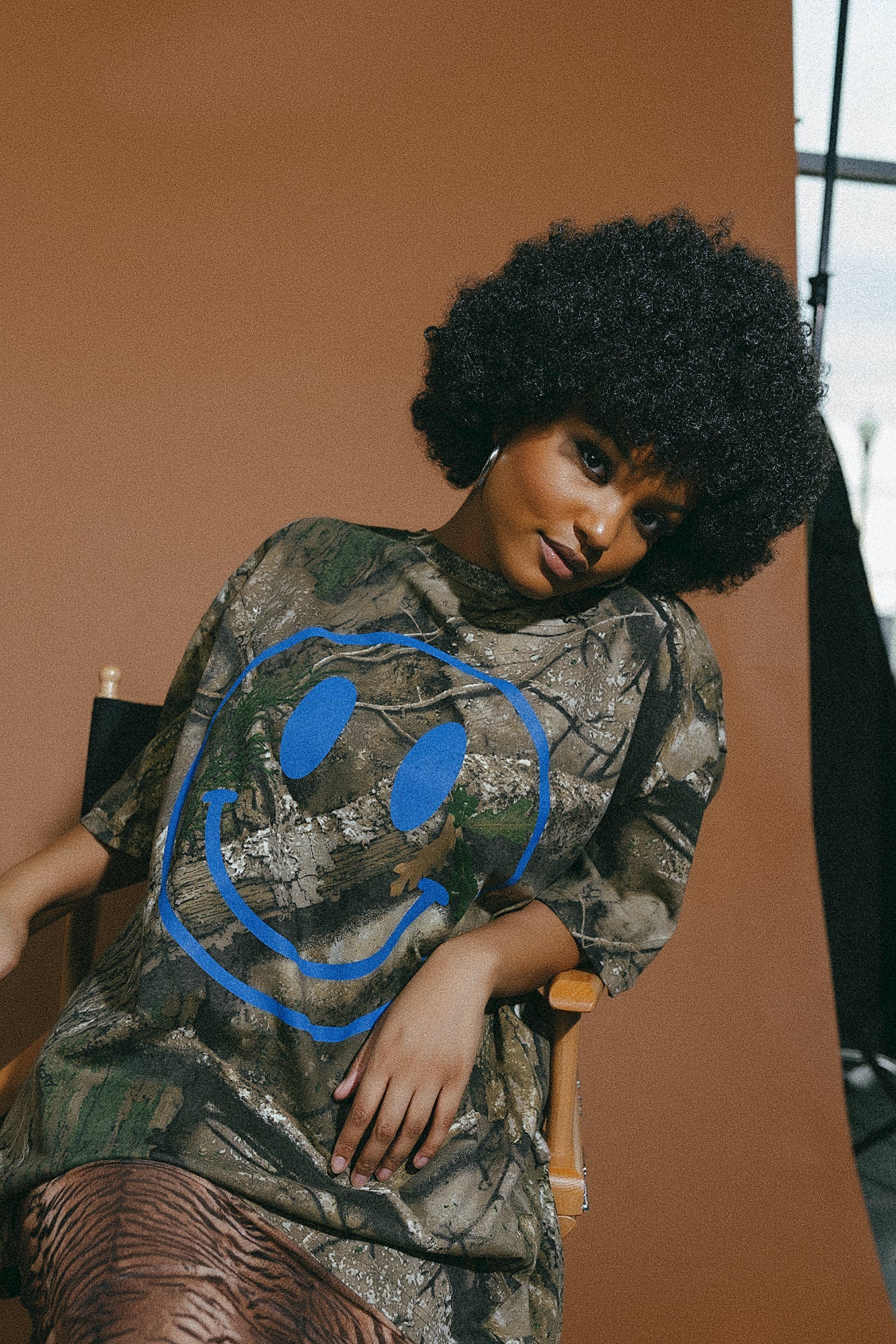 The World Needs Your Magic Oversized Tee in Camo - Dressed in Lala