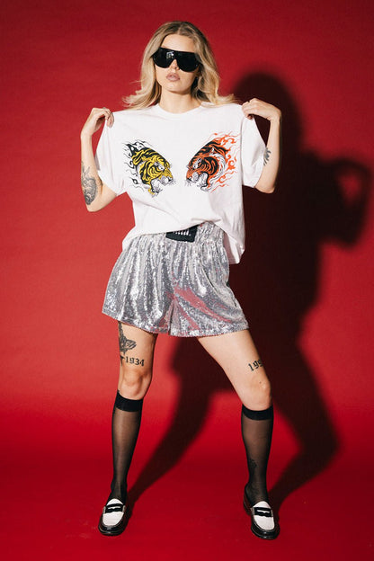 Tiger Twins Boxy Tee - Dressed in Lala