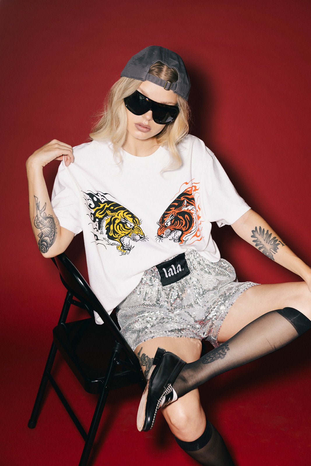 Tiger Twins Boxy Tee - Dressed in Lala