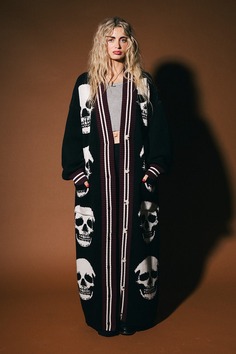 Trouble Maker Longline Cardigan - Dressed in Lala