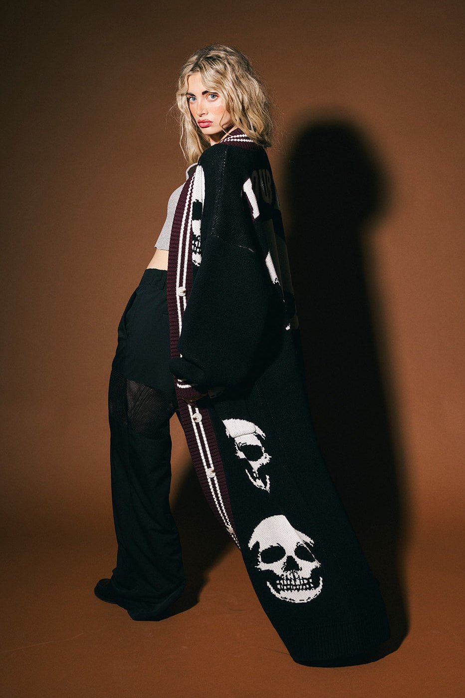 Trouble Maker Longline Cardigan *RESTOCKED* – Dressed in Lala
