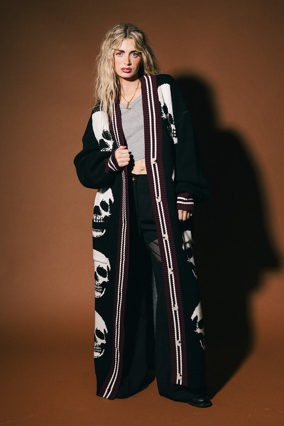 Trouble Maker Longline Cardigan - Dressed in Lala