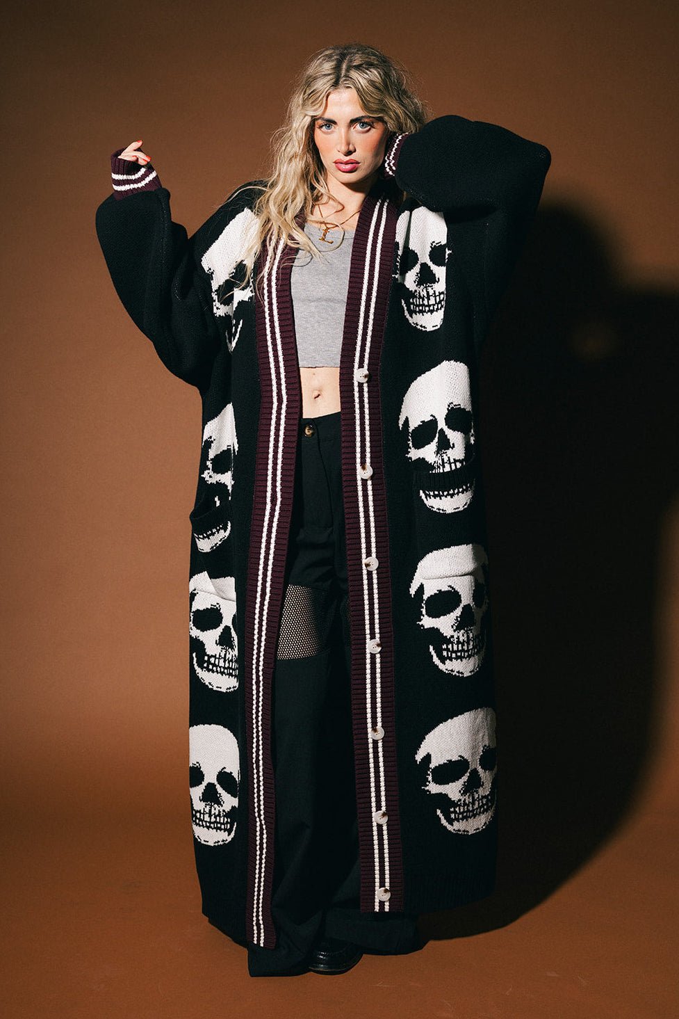 Trouble Maker Longline Cardigan - Dressed in Lala