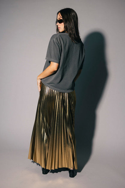 Trying My Best Boxy Tee in Vintage Charcoal - Dressed in Lala