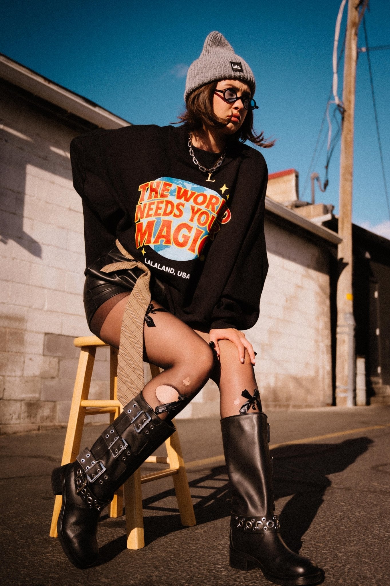 TWNYM Remix Boxy Pullover - Dressed in Lala