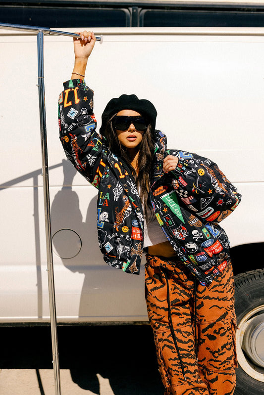 Universe Lalaland Logo Puffer Jacket - Dressed in Lala