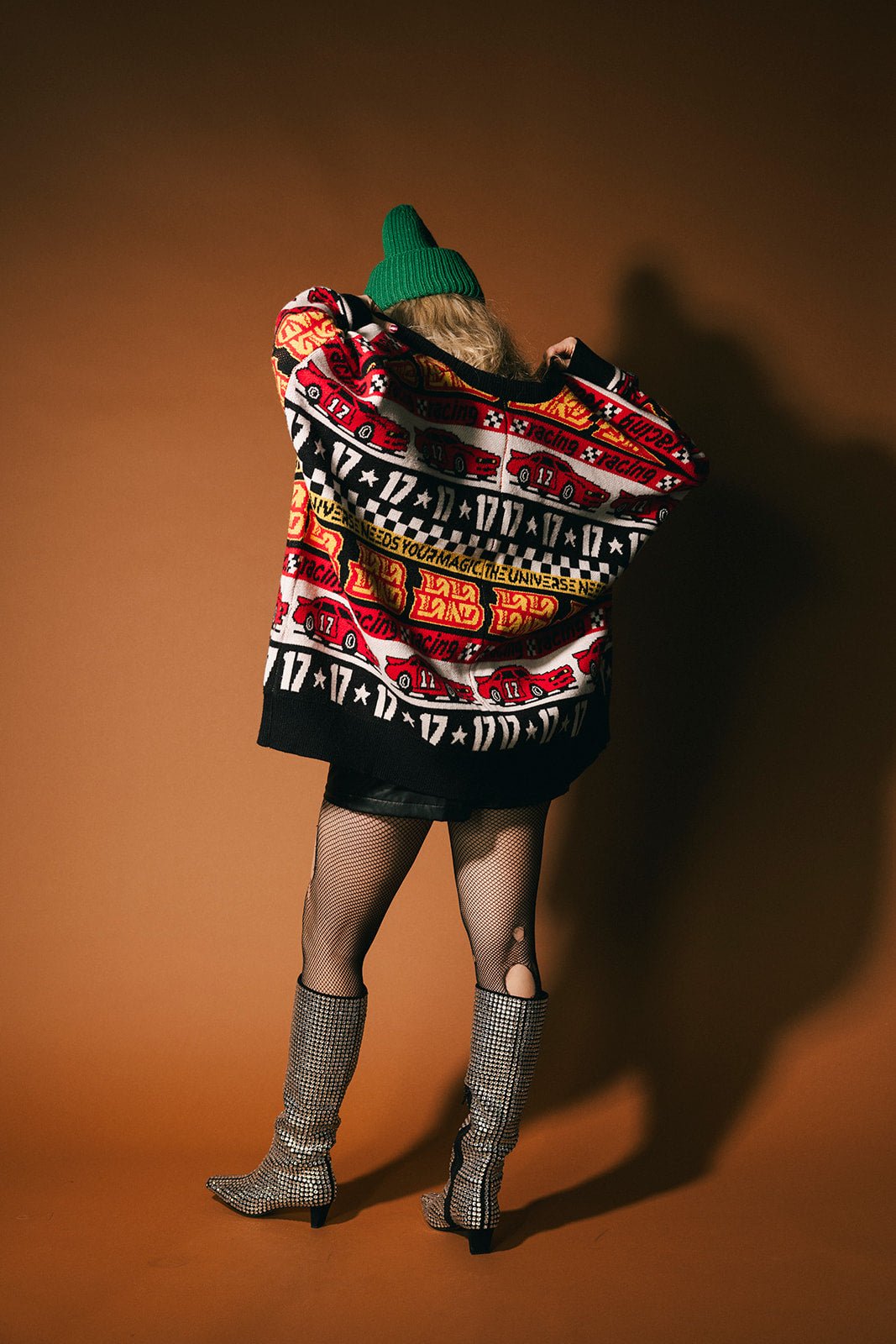 Vroom Vroom Oversized Cardigan - Dressed in Lala