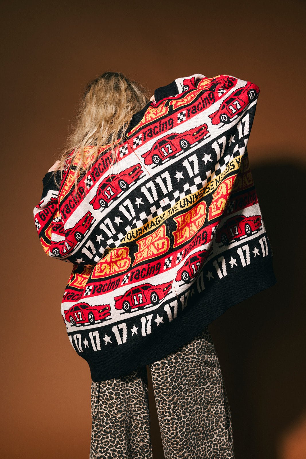 Vroom Vroom Oversized Cardigan - Dressed in Lala