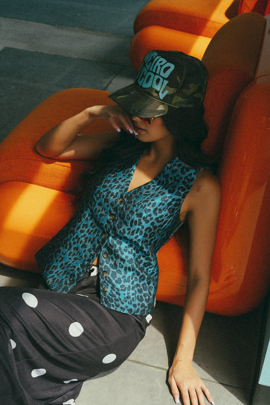 Weird Is Cool Camo Trucker Hat - Dressed in Lala